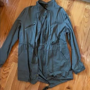 Army green anorak jacket great condition!